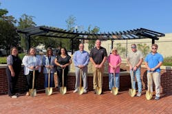 Dobson recently held a groundbreaking in Ada, Okla. with city officials. Dobson recently held a groundbreaking in Ada, Okla. with city officials.