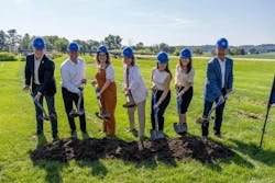 L-R: Executive Director Wisconsin State Telephone Association Bill Esbeck, Rep. Alex Joers, Dane County Executive Melissa Agard, State Rep. Maureen McCarville, Hannah Huffman from Arena Strategy Group, TDS Senior Manager of State Government Affairs Angie Dickison, TDS Senior Vice President of Corporate Affairs Drew Petersen hold a groundbreaking event. L-R: Executive Director Wisconsin State Telephone Association Bill Esbeck, Rep. Alex Joers, Dane County Executive Melissa Agard, State Rep. Maureen McCarville, Hannah Huffman from Arena Strategy Group, TDS Senior Manager of State Government Affairs Angie Dickison, TDS Senior Vice President of Corporate Affairs Drew Petersen hold a groundbreaking event.