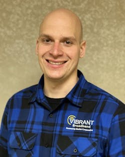 Andrew Kalkbrenner, IT Manager at Vibrant Broadband. Andrew Kalkbrenner, IT Manager at Vibrant Broadband.