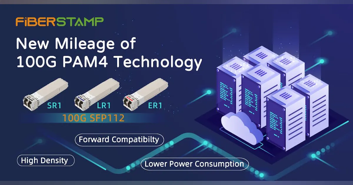 FIBERSTAMP Introduces Single-Wave 100G SFP112 SR1/LR1/ER1 Optical ...
