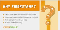 Why FIBERSTAMP Why FIBERSTAMP