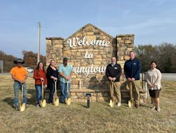 Dobson Fiber announced another multi-million-dollar expansion of its fiber internet offering with a recent groundbreaking in Stringtown, Okla. Dobson Fiber announced another multi-million-dollar expansion of its fiber internet offering with a recent groundbreaking in Stringtown, Okla.