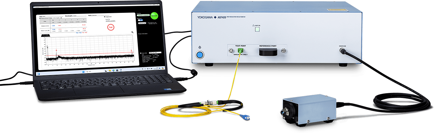 6983bb35a714b7900e155fca Yokogawaaq7420 Series Highresolution Reflectometer