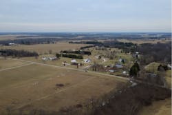 Aerial view of one of Surf Internet’s fiber-enabled service territories in the Great Lakes region. Aerial view of one of Surf Internet’s fiber-enabled service territories in the Great Lakes region.