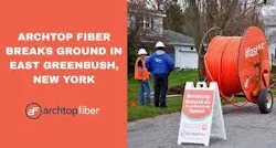 Archtop Fiber's construction in East Greenbush, New York, marks the start of multi-gigabit connectivity and a new economic opportunity for the community. Archtop Fiber's construction in East Greenbush, New York, marks the start of multi-gigabit connectivity and a new economic opportunity for the community.