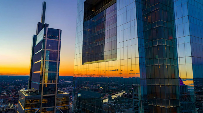 Comcast's Philadelphia, PA headquarters building.